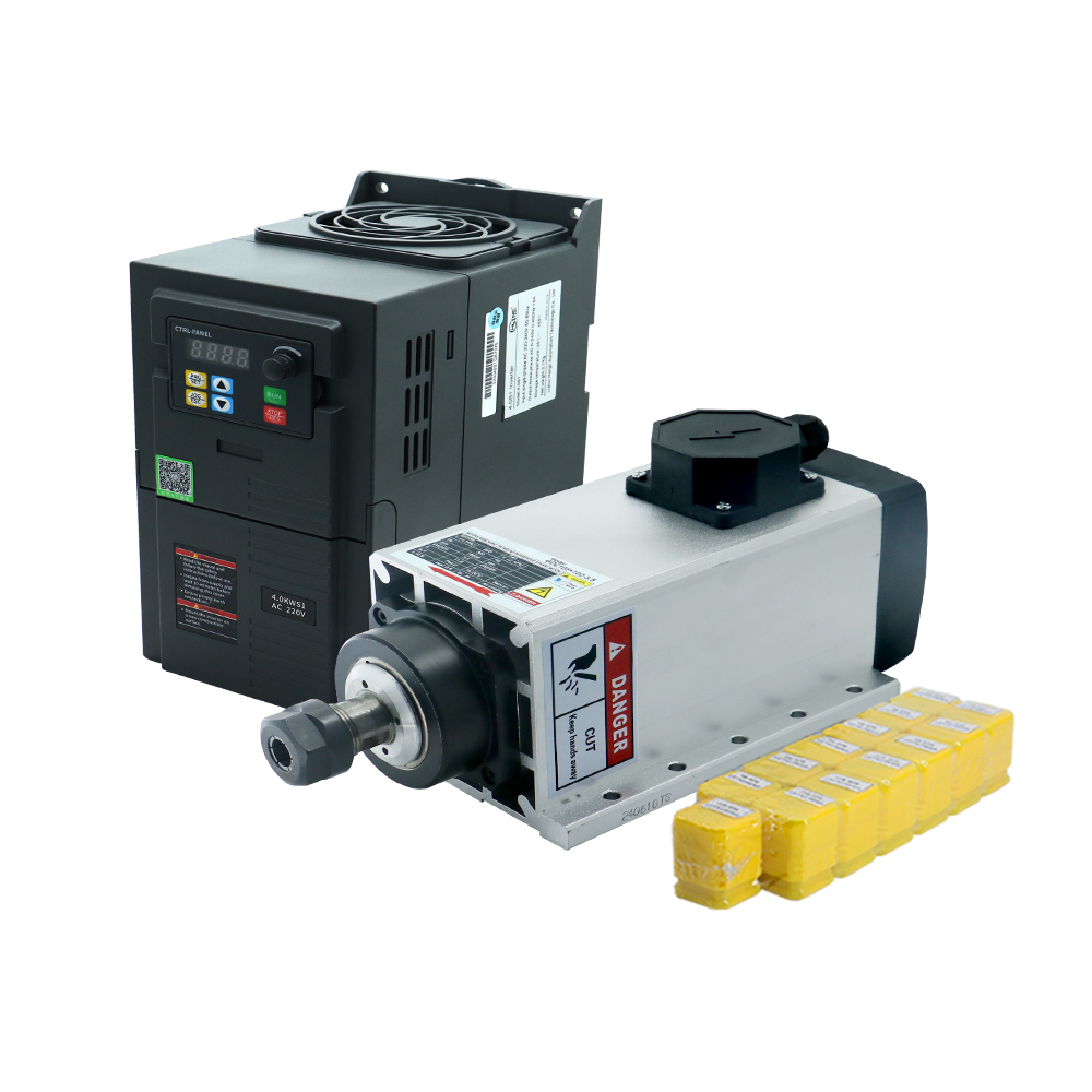 Spindle Motor - Set Motor Spindle 3.5KW ER20 220V