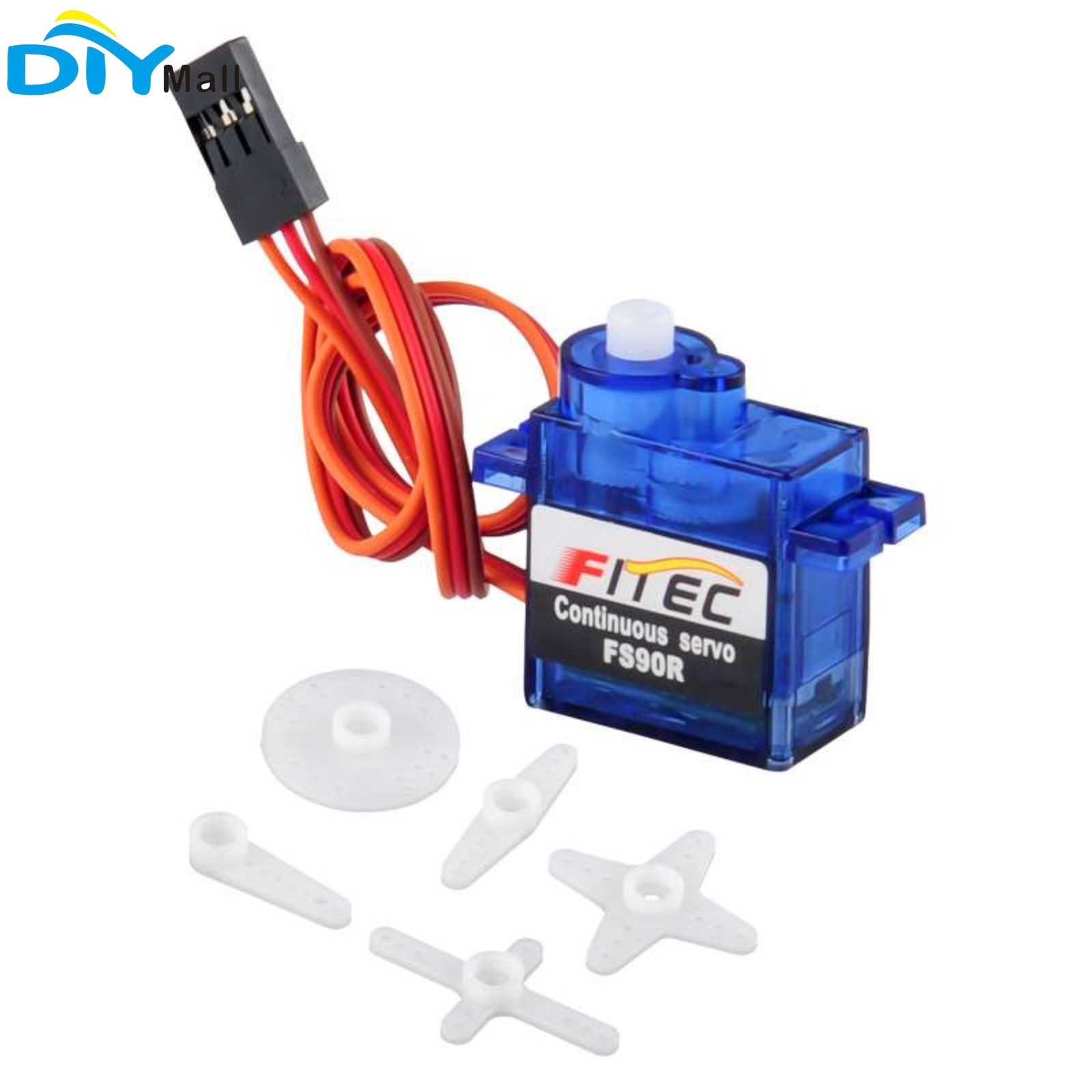 Servo 9G - FS90R 9g Servo 360 Derajat Rotasi