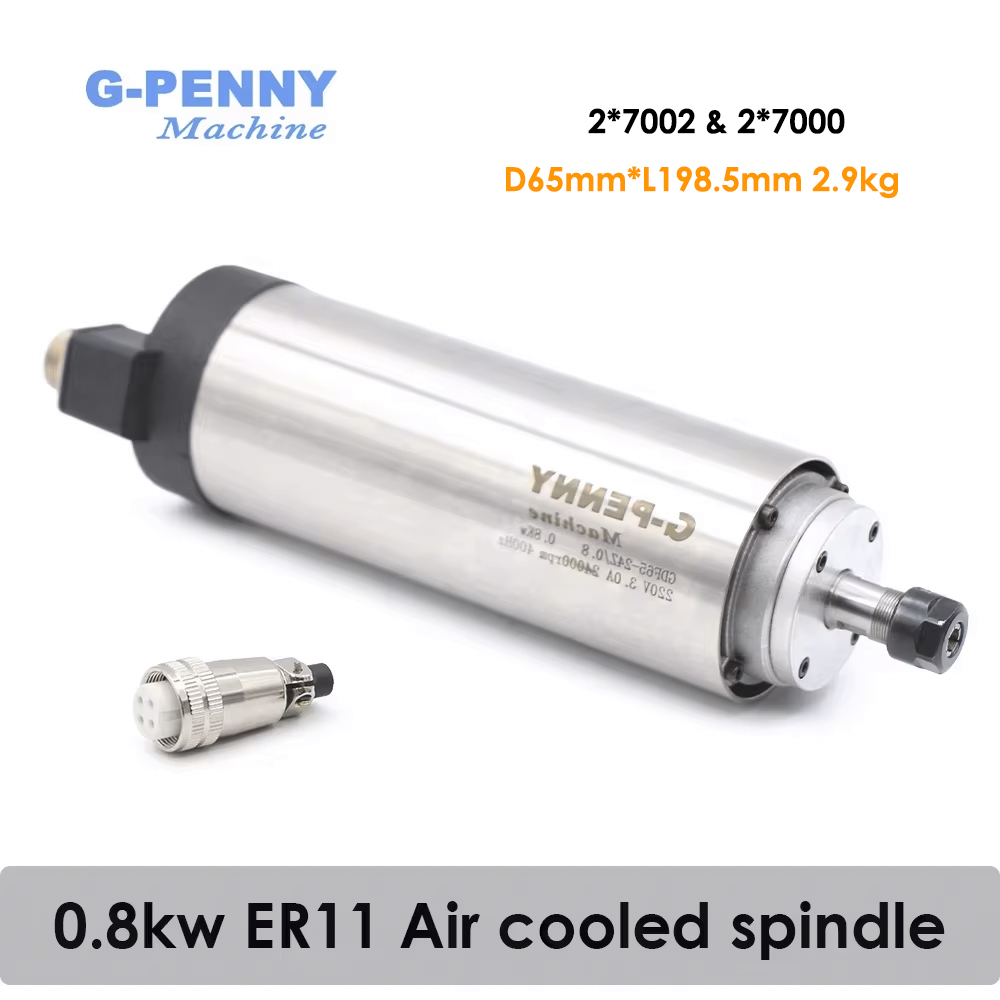 Water Cooled Spindle - Motor Spindle Berpendingin Udara G-Penny 0.8KW
