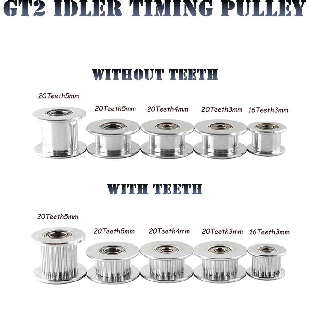 Gt2 Belt - GT2 Idler Pulley 20 Gigi 16