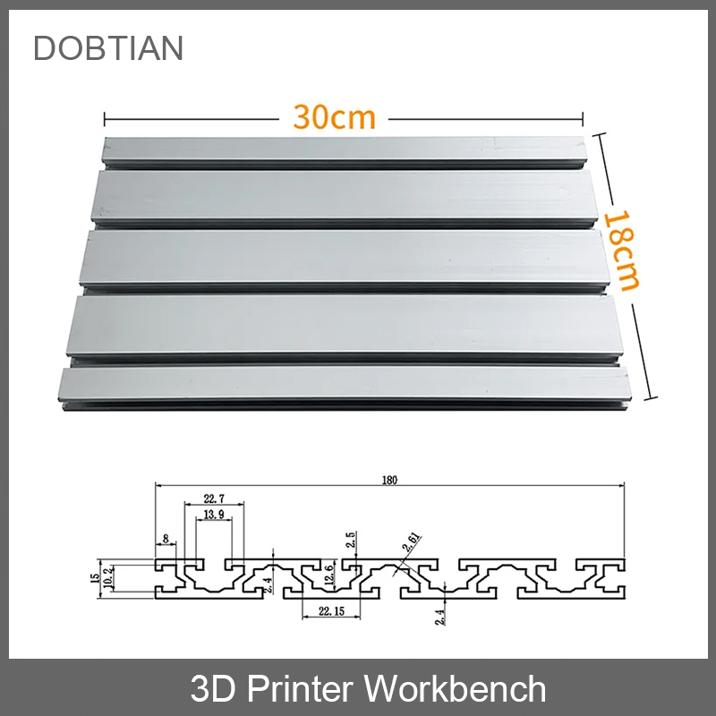 3018 Cnc - 1 Buah 15180 Profil Aluminium Ekstrusi