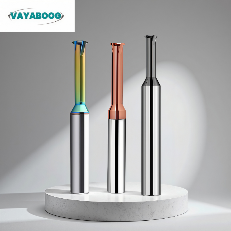 End Mill Set - Mesin CNC Solid Carbide Single Tooth