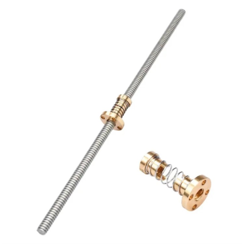 1Set Sekrup T8 dengan Mur Anti - Lead Screw 8Mm ulasan dan harga