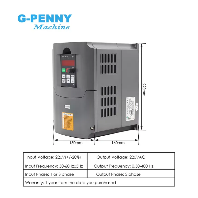 G-Penny 3.2kw ER20 D100 Motor  - Water Cooled Spindle ulasan dan harga