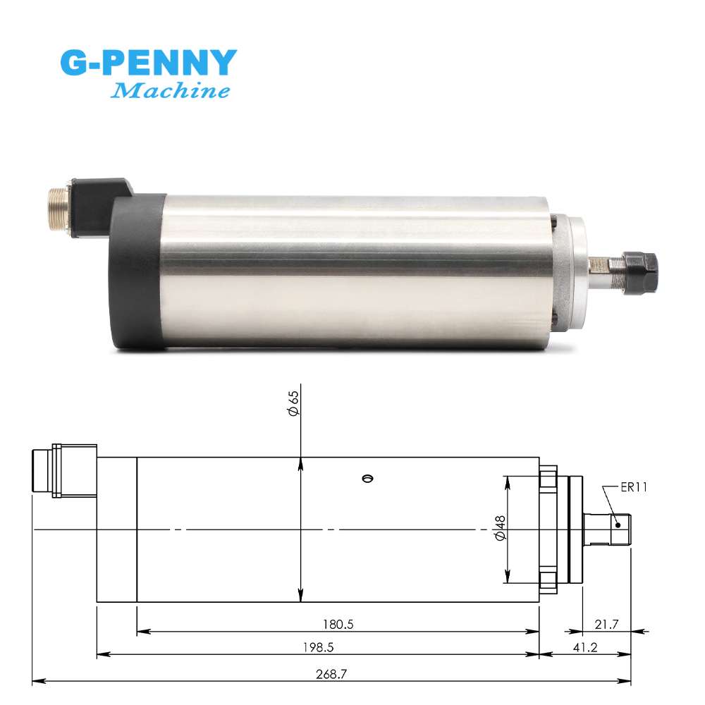 Motor Spindle Berpendingin Uda - Water Cooled Spindle ulasan dan harga