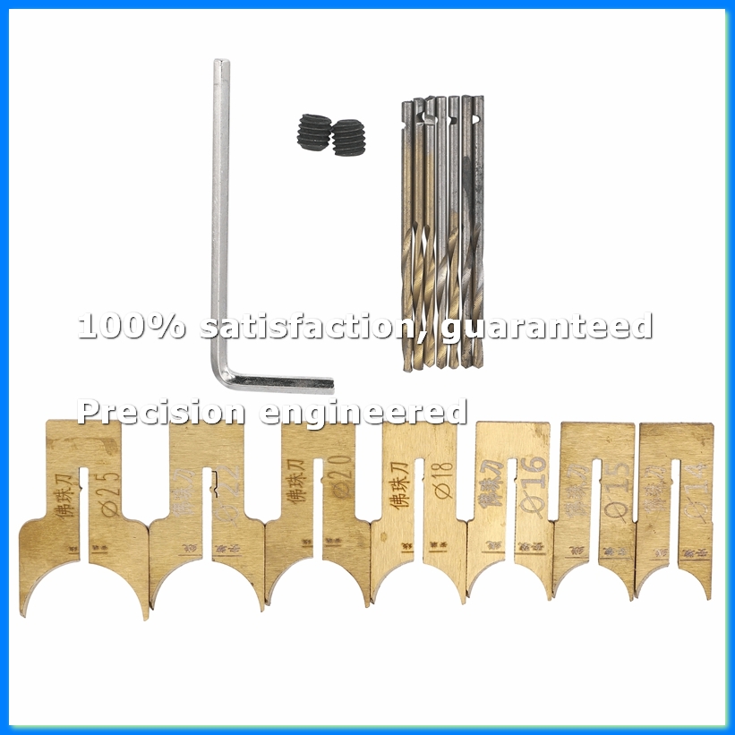 Set Mata Bor Manik-manik Kayu, - Drill Bit Set ulasan dan harga