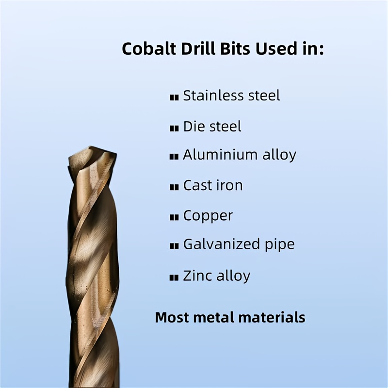 10 Buah Set Mata Bor Kobalt M3 - Drill Bit Set ulasan dan harga