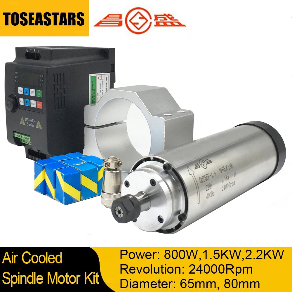 Motor Spindle Berpendingin Uda - Water Cooled Spindle ulasan dan harga