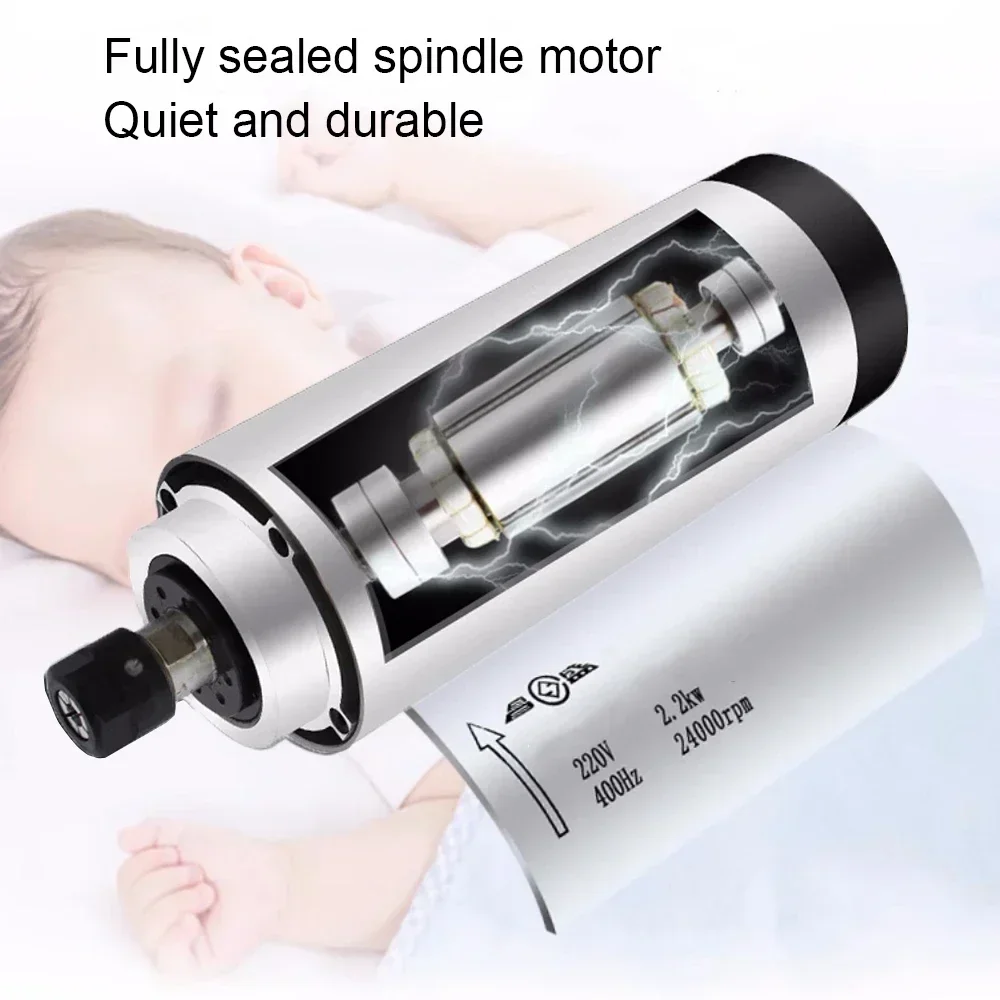Motor Spindle Berpendingin Uda - Water Cooled Spindle ulasan dan harga