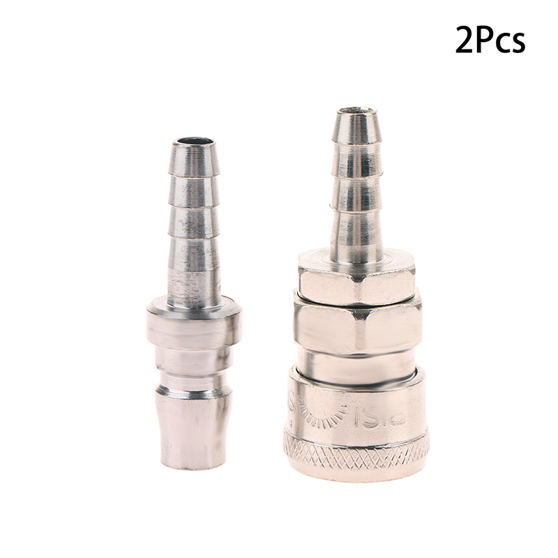 2 Buah Fitting Pneumatik Stand - Coupling 8Mm ulasan dan harga