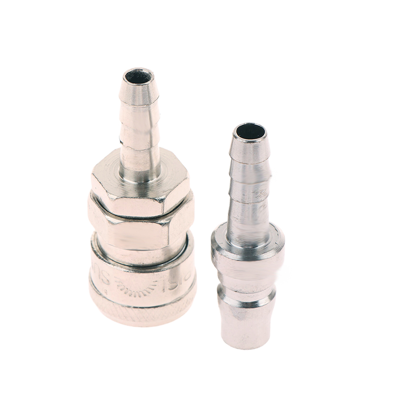 2 Buah Fitting Pneumatik Stand - Coupling 8Mm ulasan dan harga